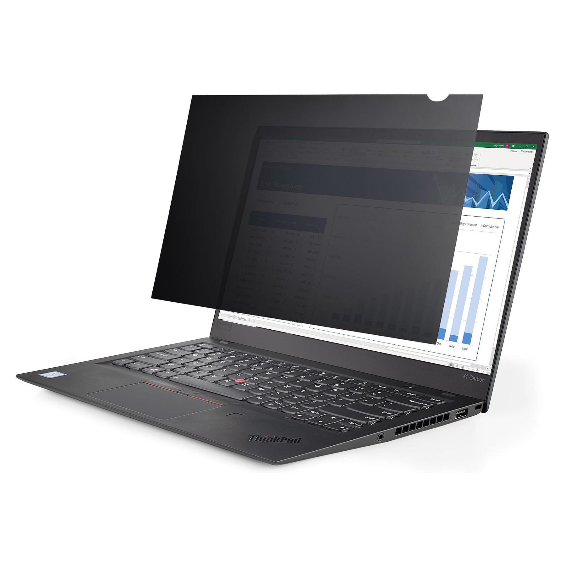 Startech 15.6-inch 16:9 Laptop Privacy Filter, Anti-Glare Privacy Screen w/51% Blue Light Reduction, Notebook Screen Protector w/ +/- 30 Degrees Viewing Angle, Matte/Glossy ( 156L-PRIVACY-SCREEN ) - Notebook privacy-filter (vandret( - 15,6 bred - gennemsigtig