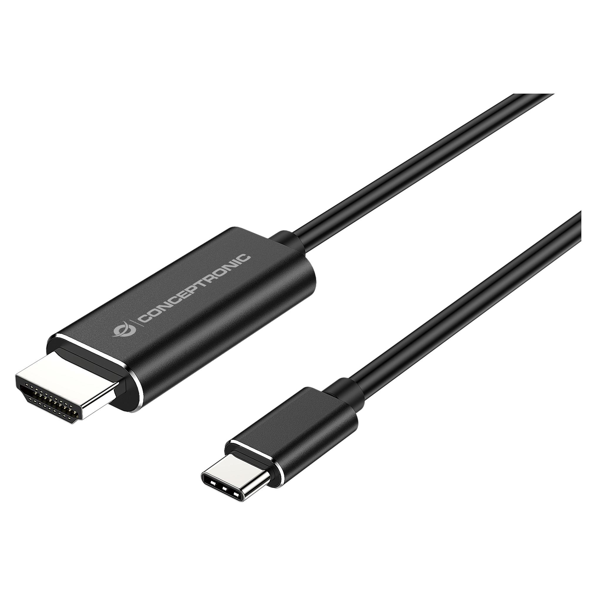USB-C til HDMI-kabel Conceptronic ABBY04B - 2 m, sort