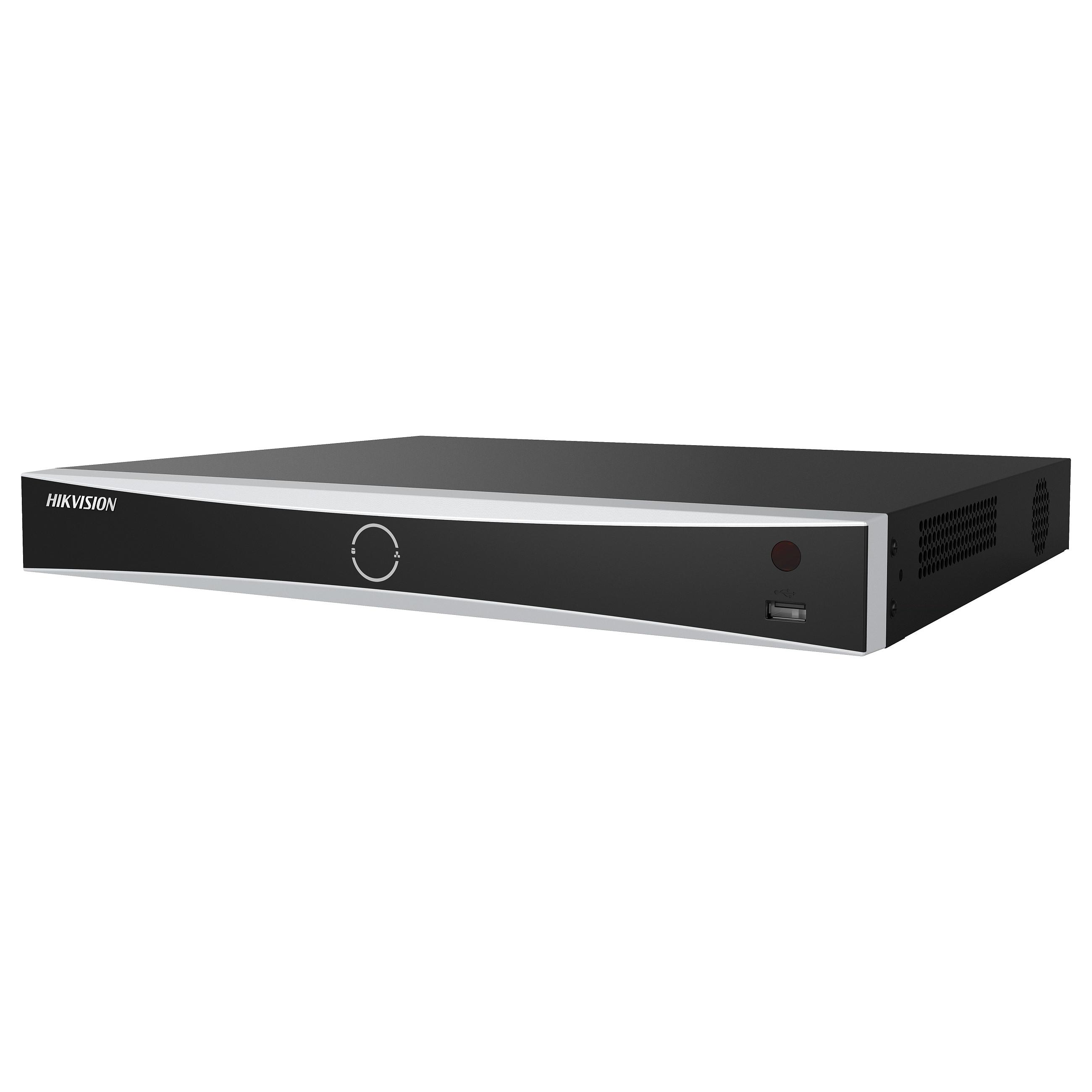 Hikvision I/VPro Series NVR with AcuSeek DS-7608NXI-I2/8P - NVR - pentaplex - 8 kanaler - netværket - PoE - 1U