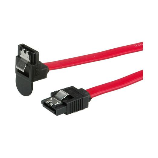 Internt SATA III-kabel ROLINE 11.03.1565 - vinklet med lås