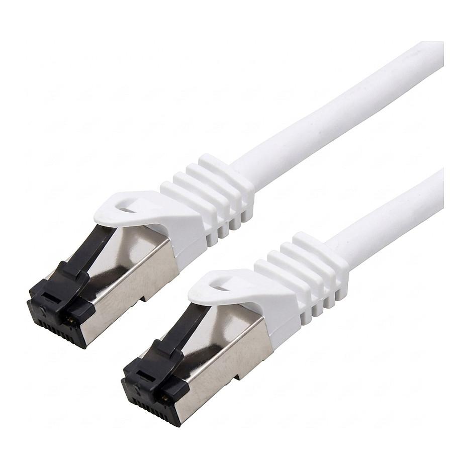 Patchkabel VALUE Cat.8 S/FTP Class I LSOH - hvid, 1 m