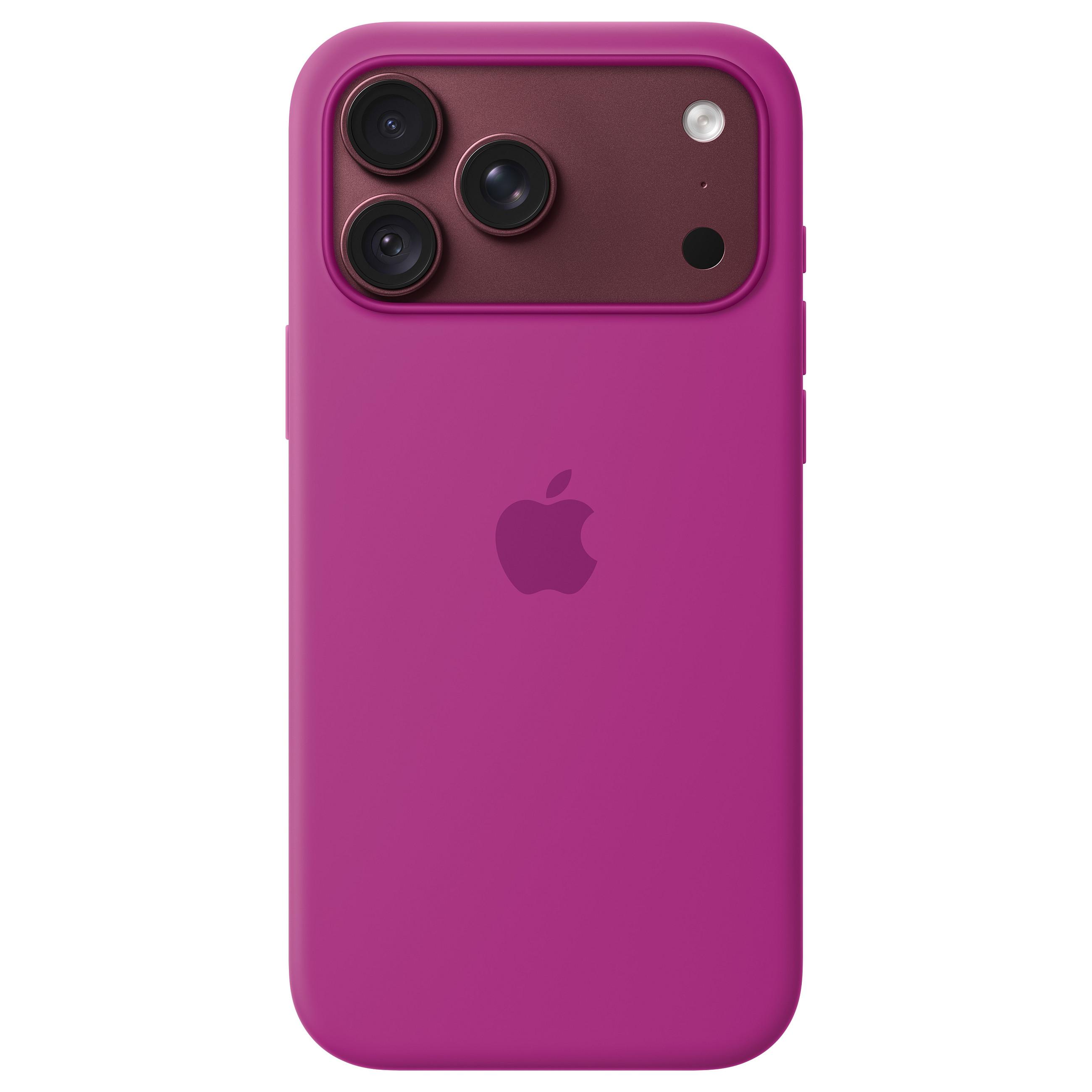 Apple silikonecover med MagSafe til iPhone 18 Pro Max - Magenta