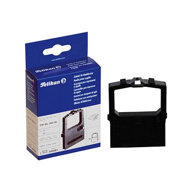 Pelikan - Sort - 8 mm x 1.8 m - print-bånd - for OKI Microline 390 FB
