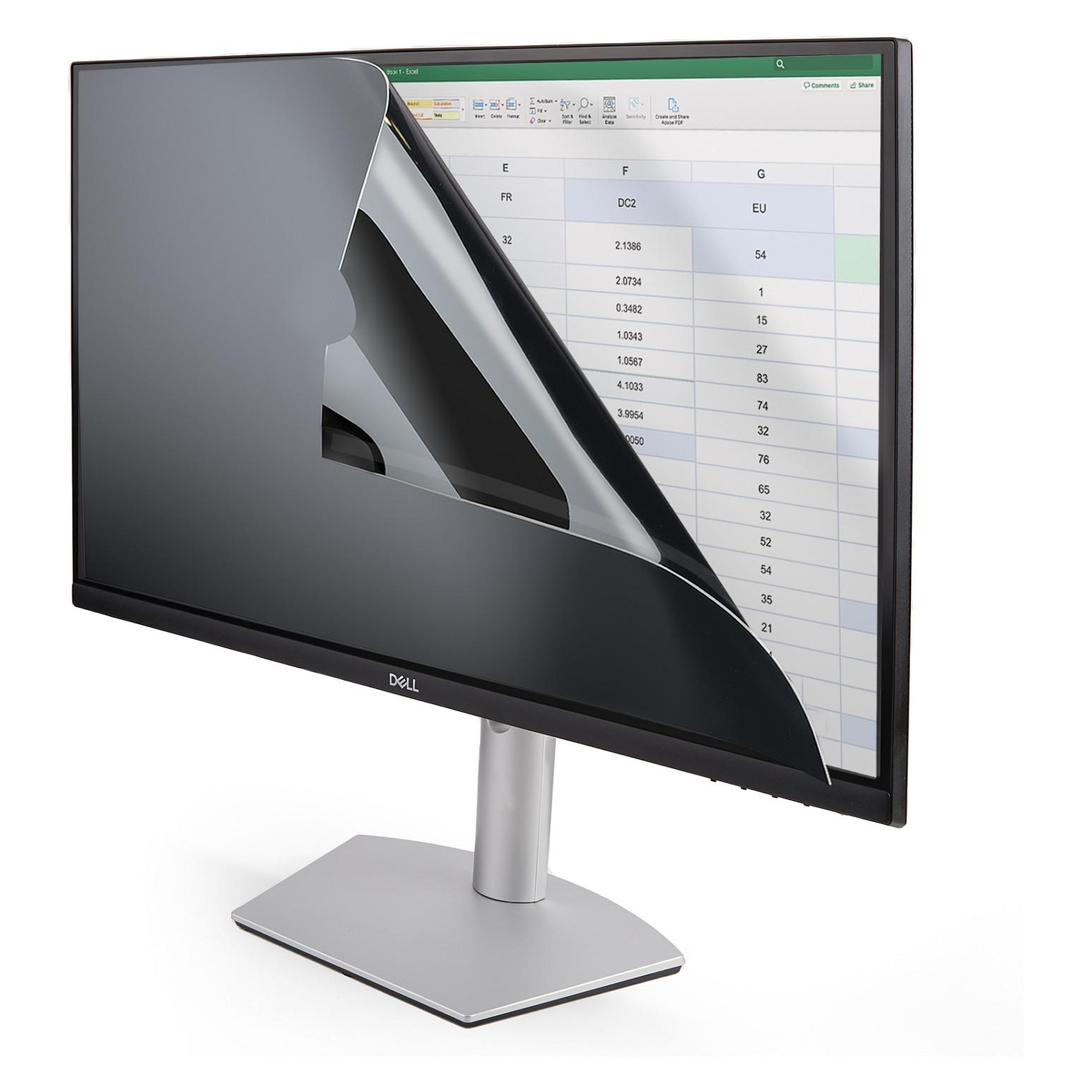StarTech Monitor Privacy Screen for 24 inch PC Display, Computer Screen Security Filter, Blue Light Reducing Screen Protector Film, 16:9 Widescreen, Matte/Glossy, +/-30 Degree Viewing - Blue Light Filter - Privacy-filter for skærm - 24 bred - gennemsigtig - TAA-kompatibel - for P/N: ARMPIVOTE2, ARMUNONB1, FPPNEUSTND