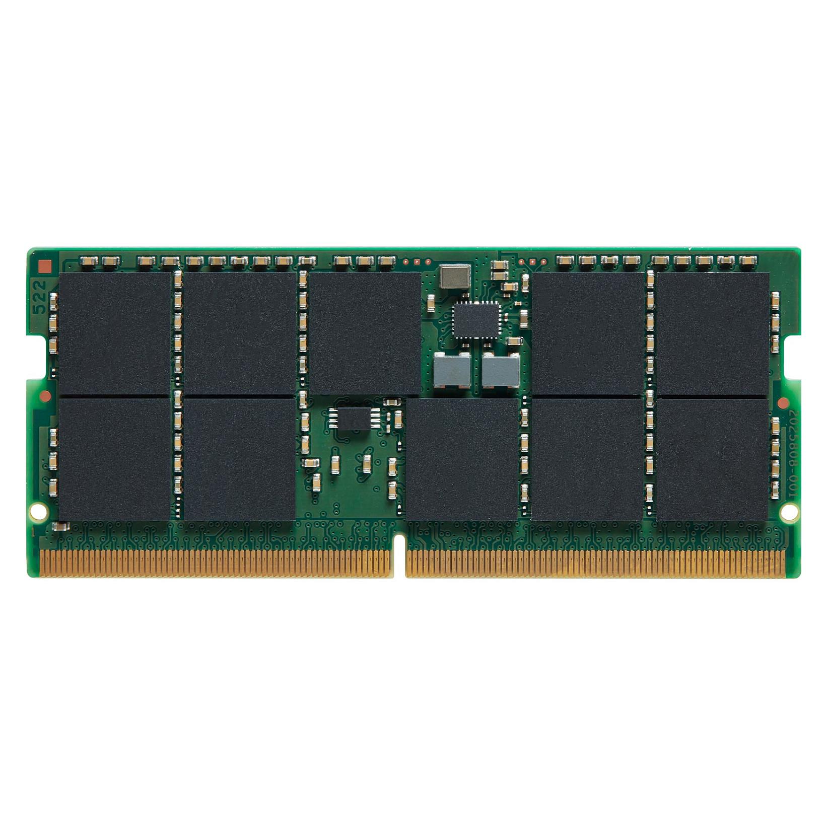 Kingston Server Premier DDR5 SDRAM 32GB CL46 On-die ECC SO DIMM 262-PIN
