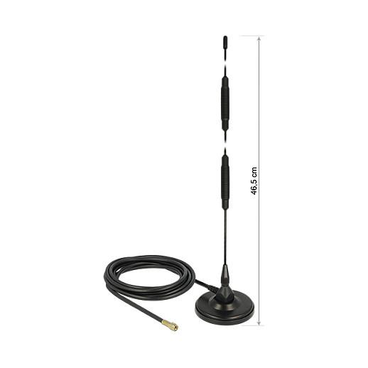 Delock - Antenne - stang - Smart Home - 7 dBi - udendørs