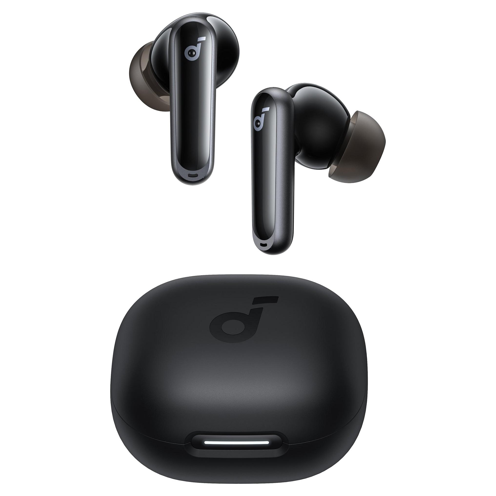 Soundcore P40i - Ægte trådløse øretelefoner med mik. - i øret - Bluetooth - aktiv støjfjerning - sort