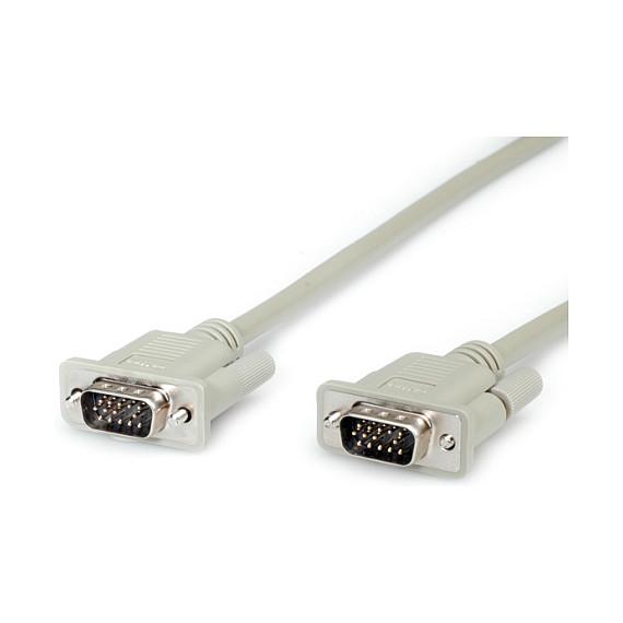 VGA-kabel ROLINE HD15 3 m - grå