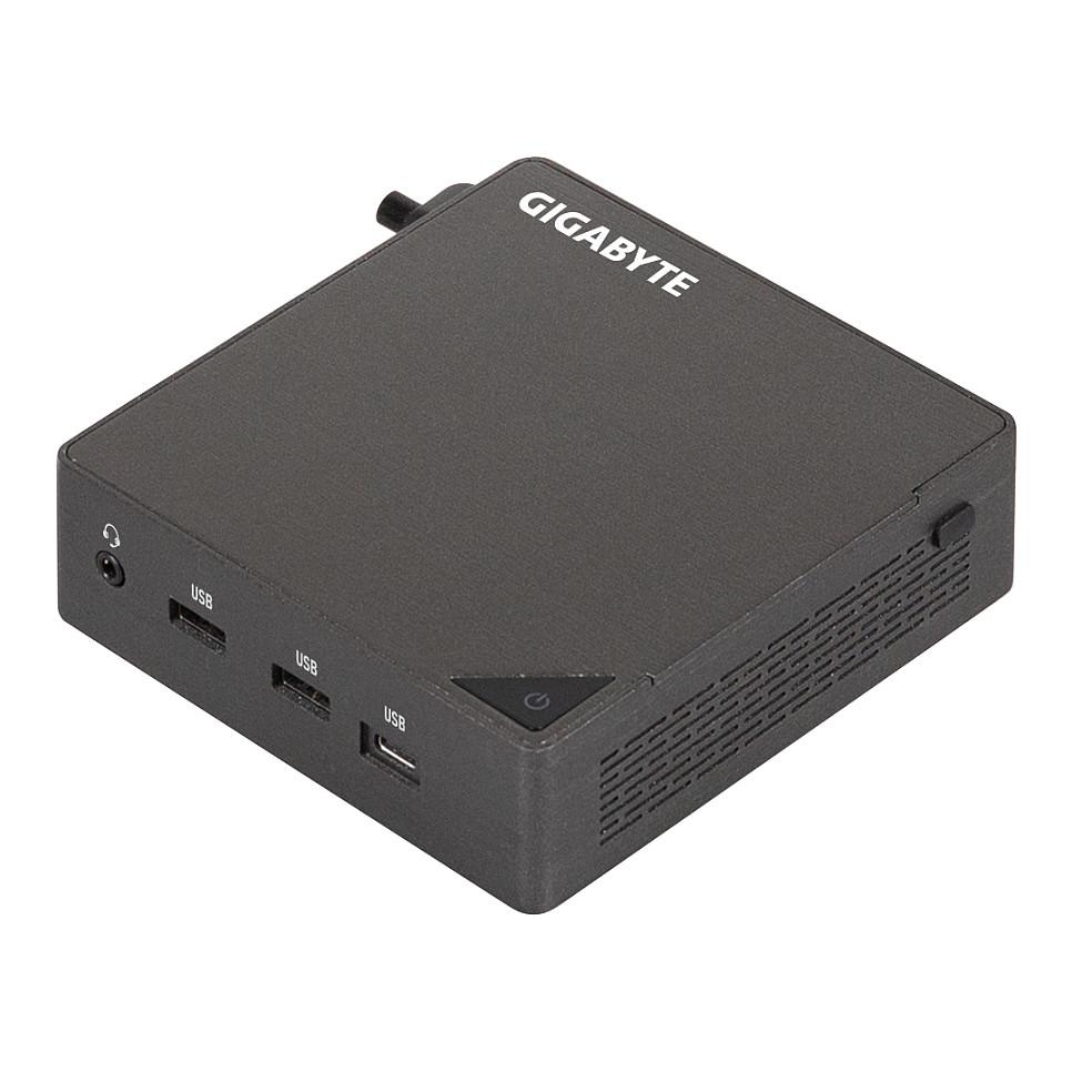 Gigabyte BRIX s GB-BRU7-255H - Barebone - mini PC 1 x Core Ultra 7 225H / op til 5.1 GHz - RAM 0 GB - Arc Graphics 140T - Gigabit Ethernet, 2.5 Gigabit Ethernet
