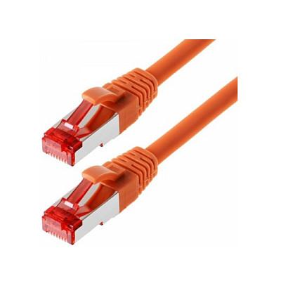 Patchkabel Helos Cat.6 GHMT AWG 27/7 - orange 0,25 m
