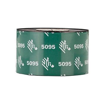 Termotransfer farvebånd Zebra 5095 resin 40 mm x 450 m - sort, 6 stk.