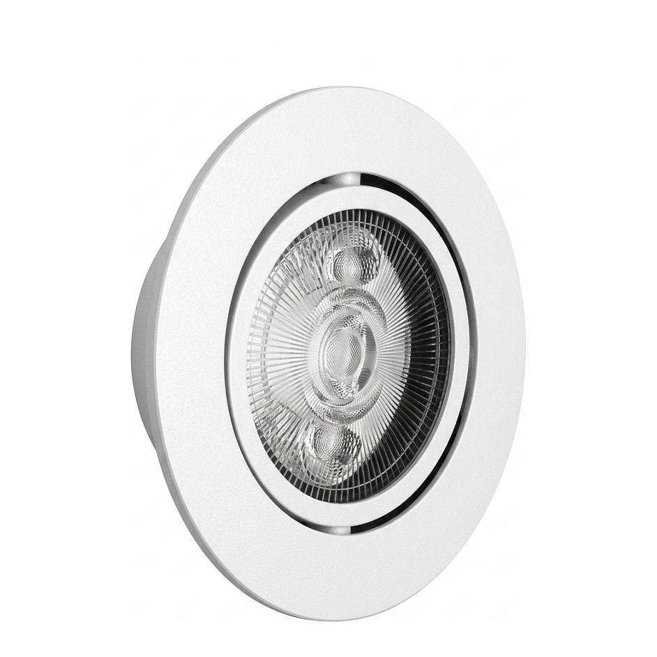 LED loftindbygningsspot Synergy 21 Helios - hvid, rund, drejelig, neutralhvid