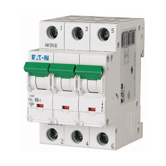 Eaton PXL-B6/3 kredsløbsafbryder Miniature strømafbryder