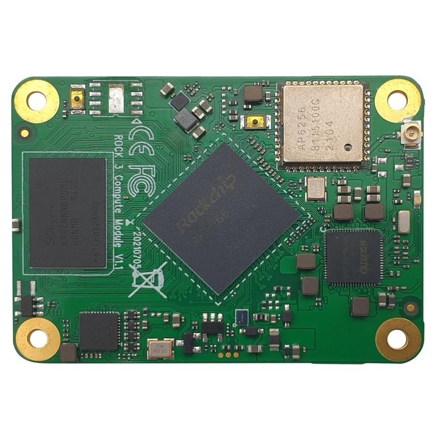 Computermodul ALLNET Radxa CM3 Model A Rock3 RK3566 - 1 GB RAM, 8 GB eMMC, WiFi+BT