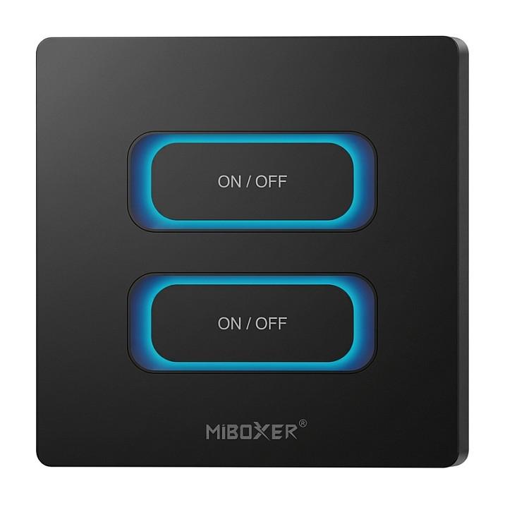 Smart switch Miboxer ESZ2B - 2-kanals Zigbee 3.0/2,4 GHz