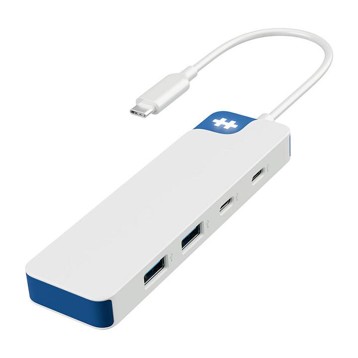 USB-C hub Targus HyperDrive Flex 4-port - blå