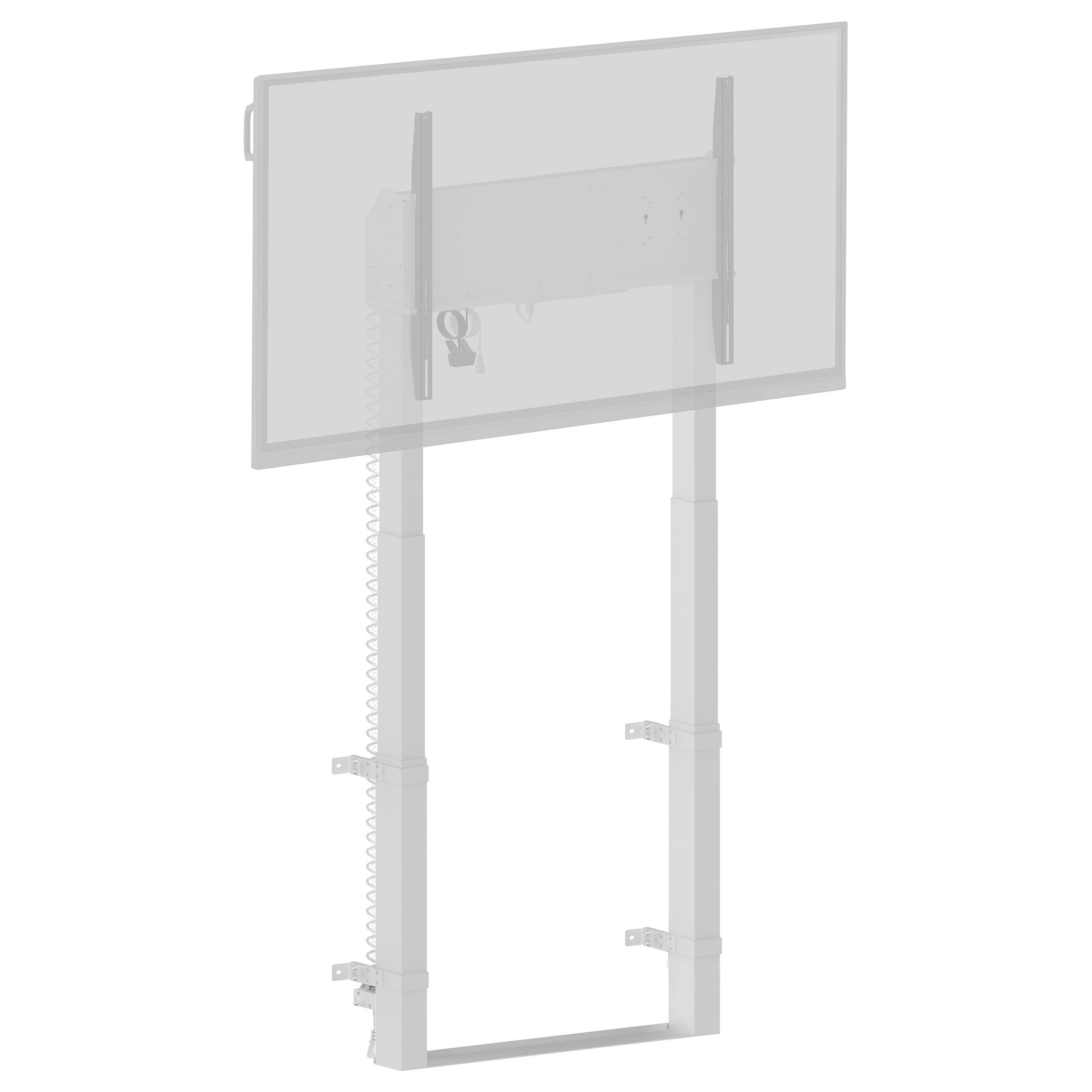 iiyama MD-WLIFT2031-W1 electrical lift - for flat panel - white - Maks 120 kg - Maks størrelse 55"-105"