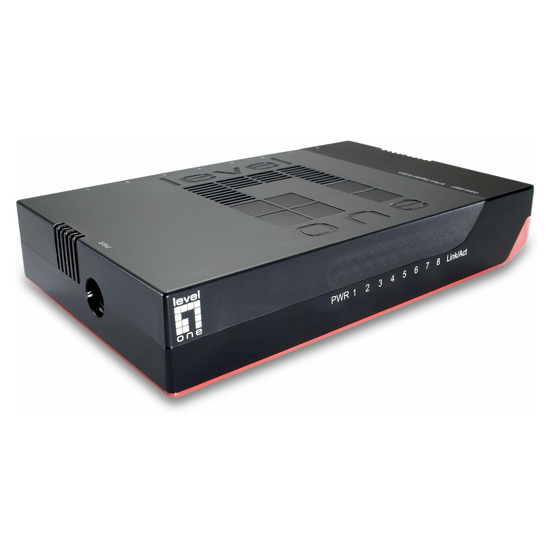 Netværksswitch LevelOne GSW-0807 - 8-port Gigabit