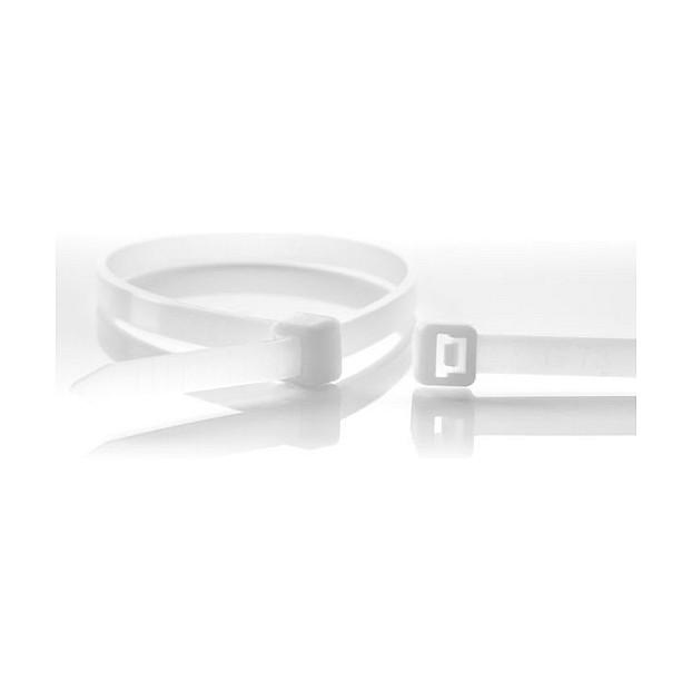 Kabelbinder WKK 110124971 genåbnelig 200 x 3,6 mm - natur, 100 stk.