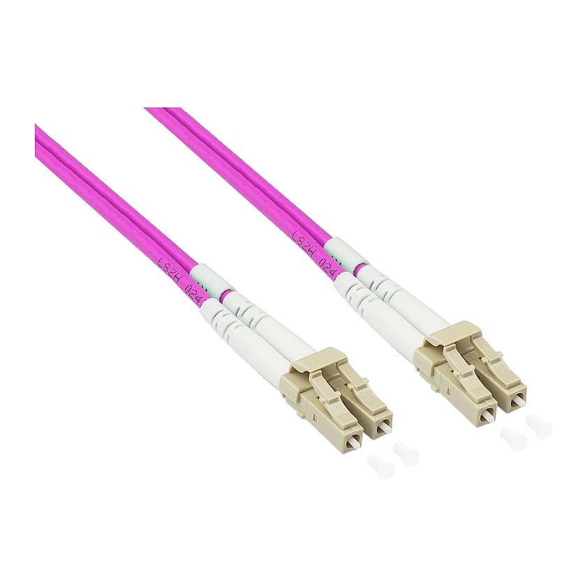 Fiberoptisk kabel Good Connections LW-P815LC4 OM4 LC/LC 50/125 µm 15 m