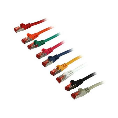 Patchkabel RJ45 CAT6 250Mhz 05m schwarz SSTPSFTPTPESuperflex Synergy 21