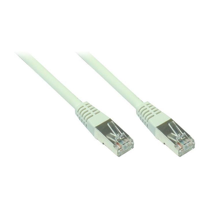 Netværkskabel econ connect Cat5e SF/UTP RJ-45 15 m - grå