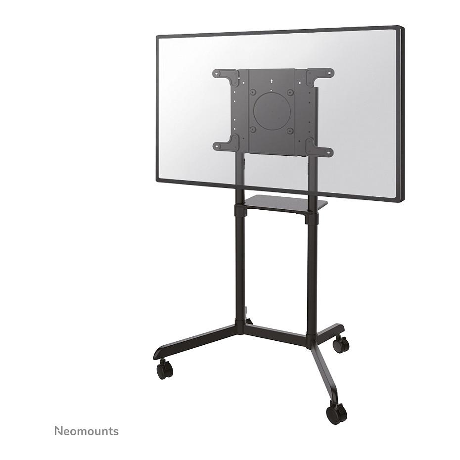 Neomounts NS-M1250 - Vogn med hjul - for LCD display - sort - skærmstørrelse: 37-70