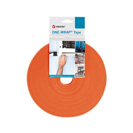 Kabelbånd Velcro ONE-WRAP 10 mm x 25 m - orange