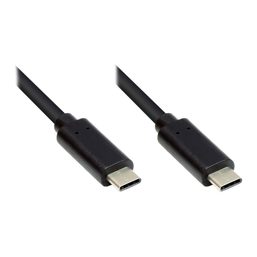 USB-C kabel GC-M0114 - sort 1,5 m