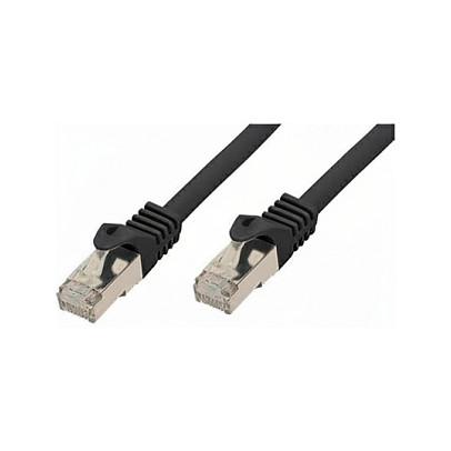 S/CONN maximum connectivity 08-39205 netværkskabel Sort 0,15 m Cat7 S/FTP (S-STP) Rund