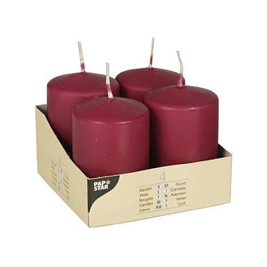 Papstar 10495, Cylinder, Bordeaux, 16 t, 4 stk
