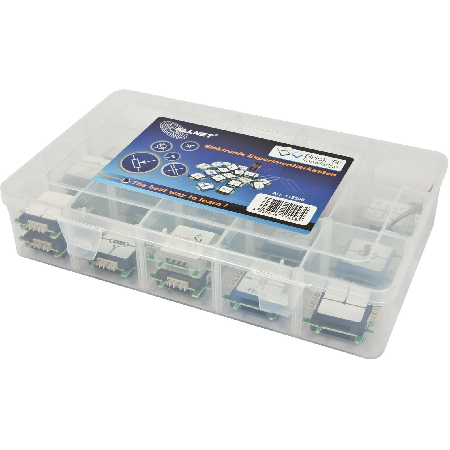 Elektronikeksperimentkasse ALLNET BrickRknowledge Basic Set - EnglishEnglisch