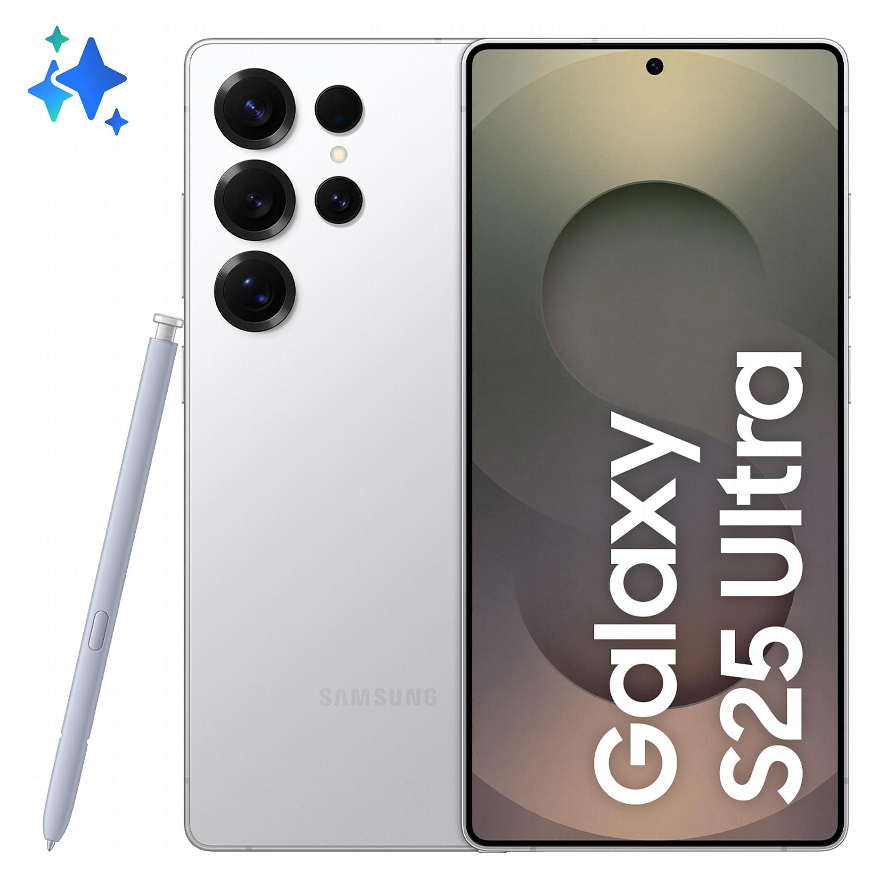 Samsung® | Galaxy S25 Ultra - 5G smartphone - 512GB | TITANIUM WHITESILVER