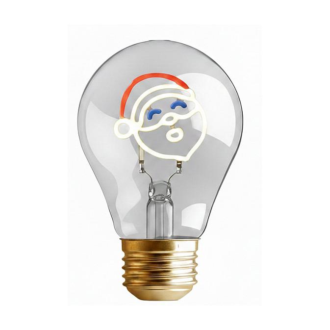 Dekorationspære Synergy 21 LED Retrofit E40 XMAS Julemand - genopladelig