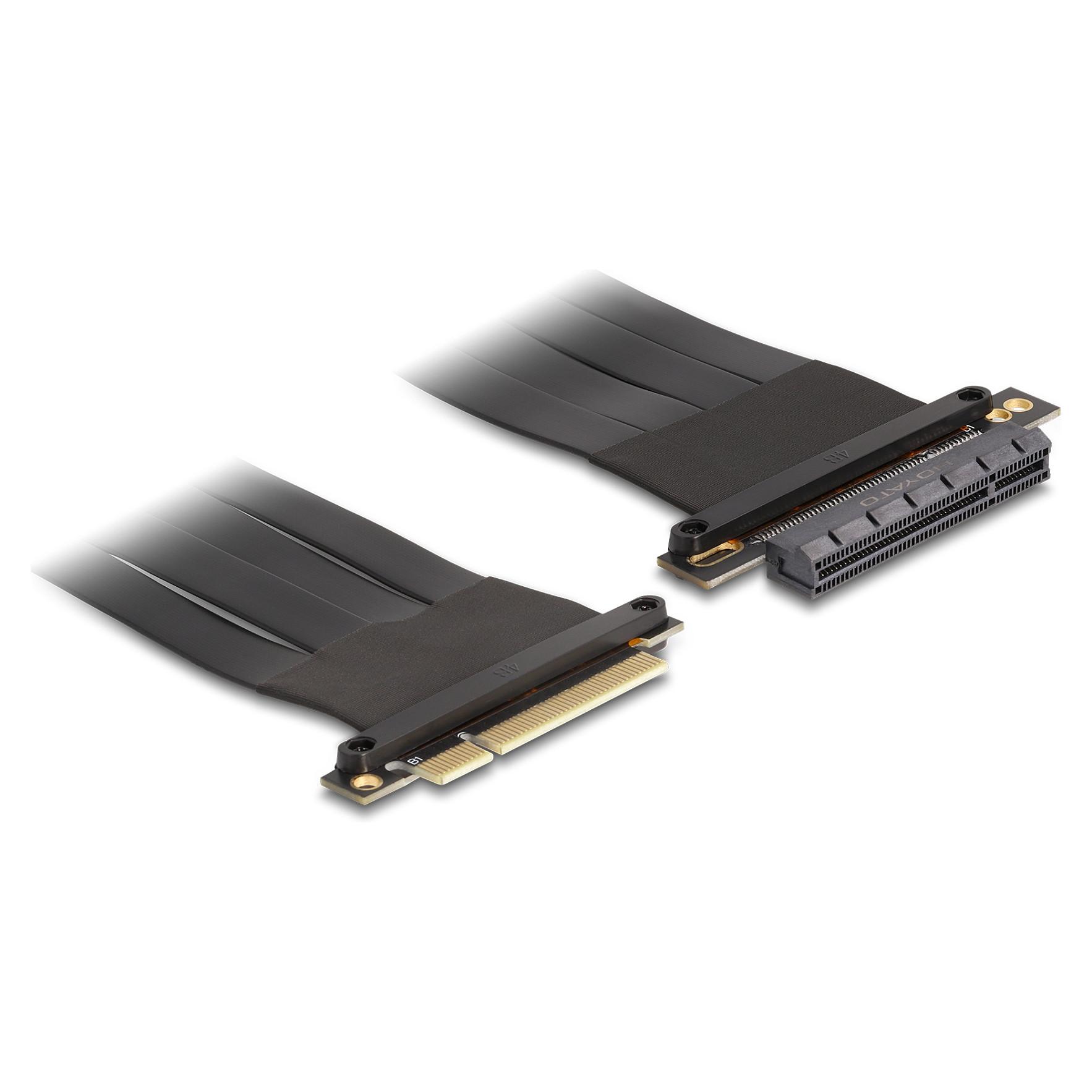 PCI Express-riserkort DeLOCK x8 han til x8 slot - 60 cm