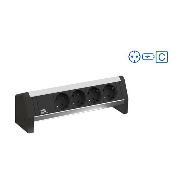 Bordstikdåse Bachmann DESK 1 2xCEE7/3 1xUSB Charger