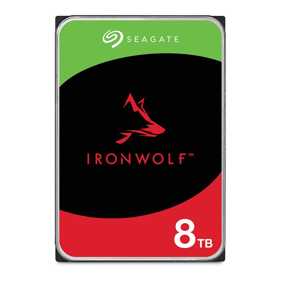 Seagate IronWolf ST8000VN002 NAS Harddisk - 8TB, 3.5", 256MB Buffer