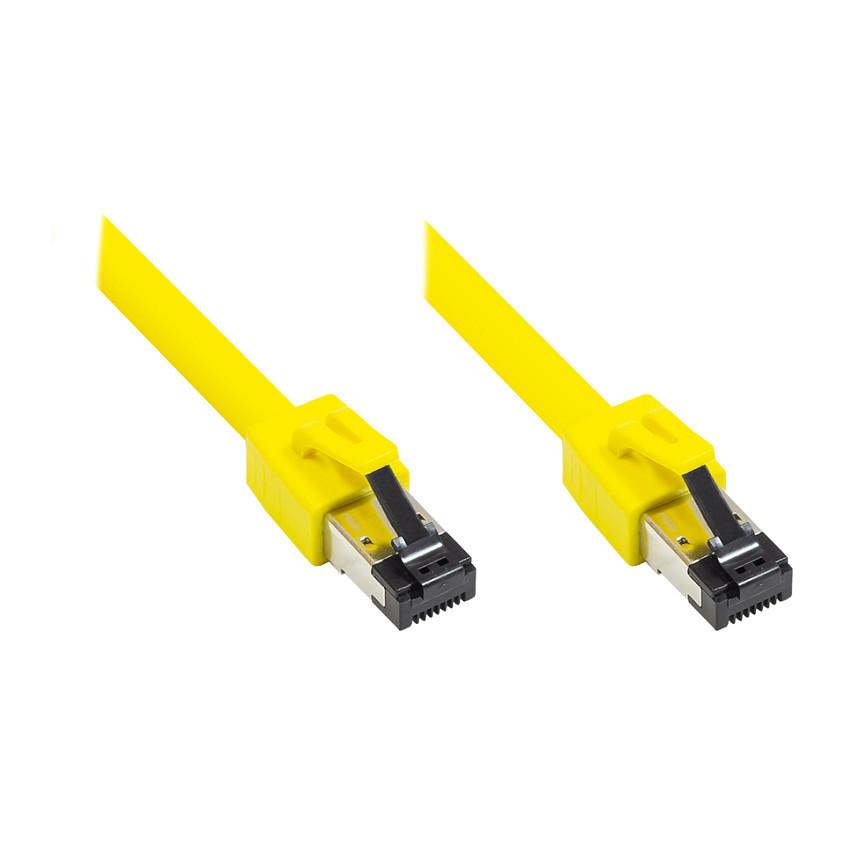 Patchkabel econ connect Cat 8.1 RJ45 S/FTP 7,5 m - gul