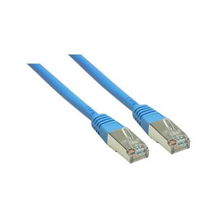 Netværkskabel econ connect Cat6 SF/UTP (S-FTP) RJ-45 30 m - blå