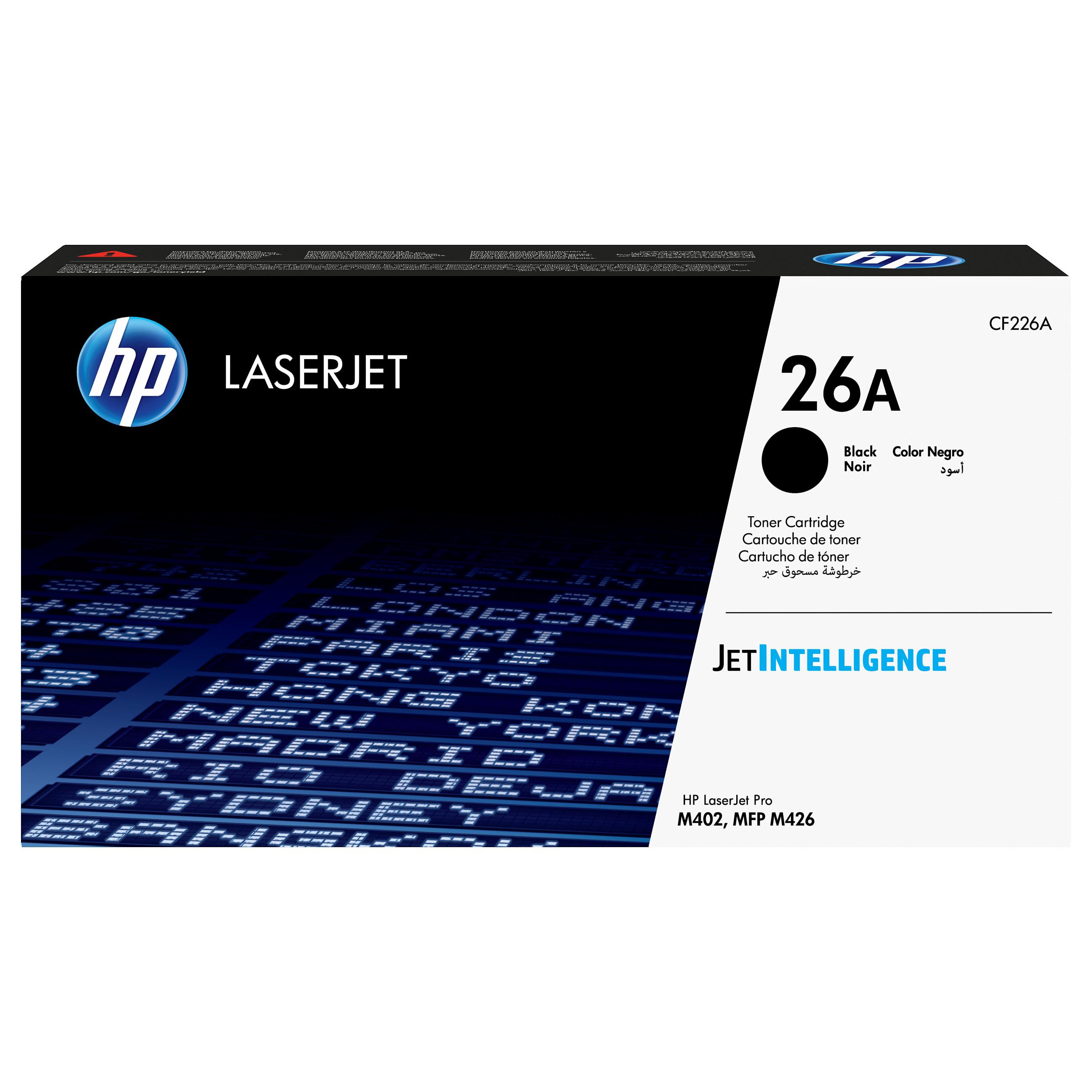 Tonerpatron sort HP 26A - Original LaserJet (CF226A)