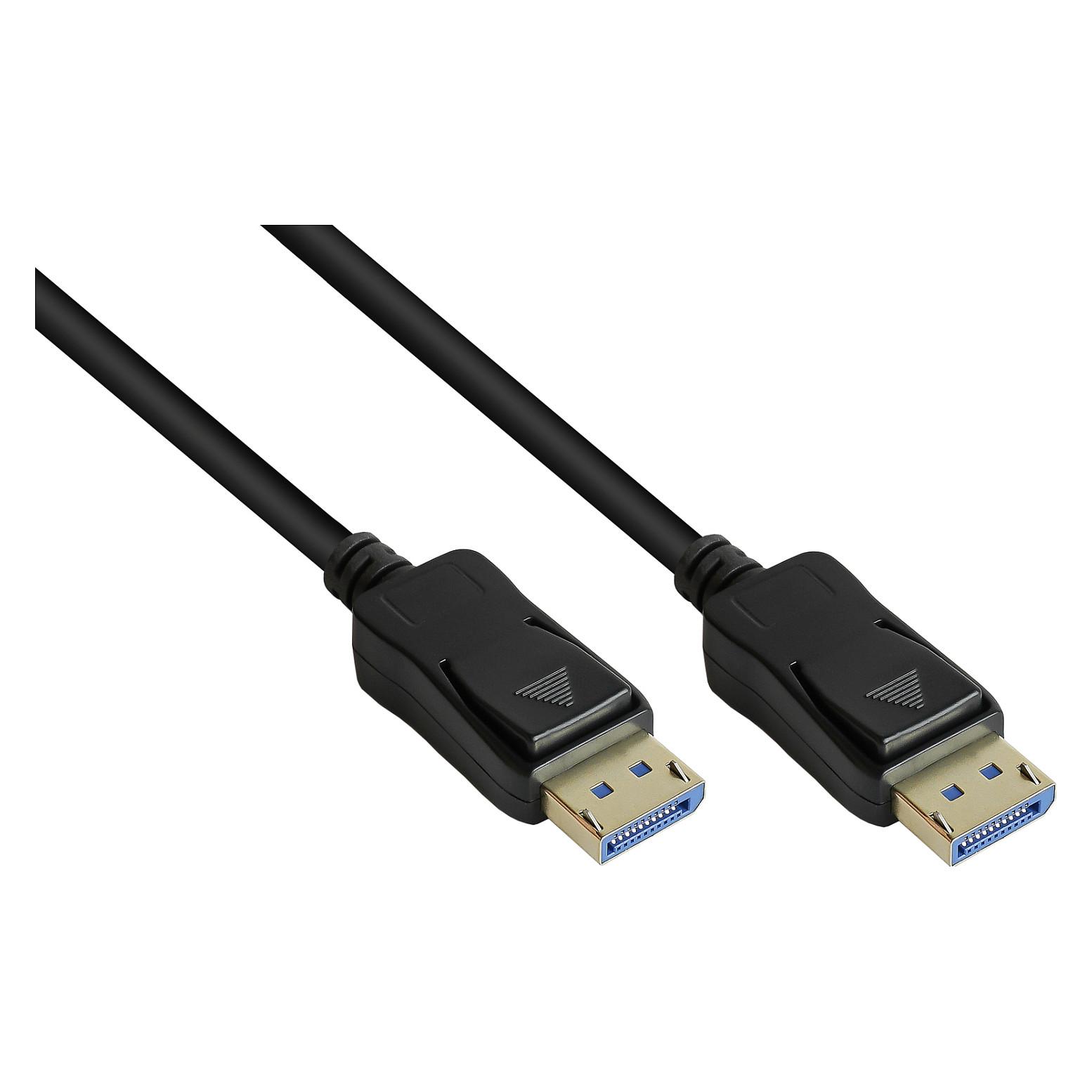 DisplayPort-kabel Good Connections DP2.0 - sort, 2 m