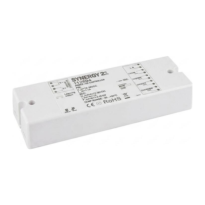 LED-controller med strømforsyning Synergy 21 EOS 10 ZigBee CV 4-kanal 100 W RGB-W 12 V