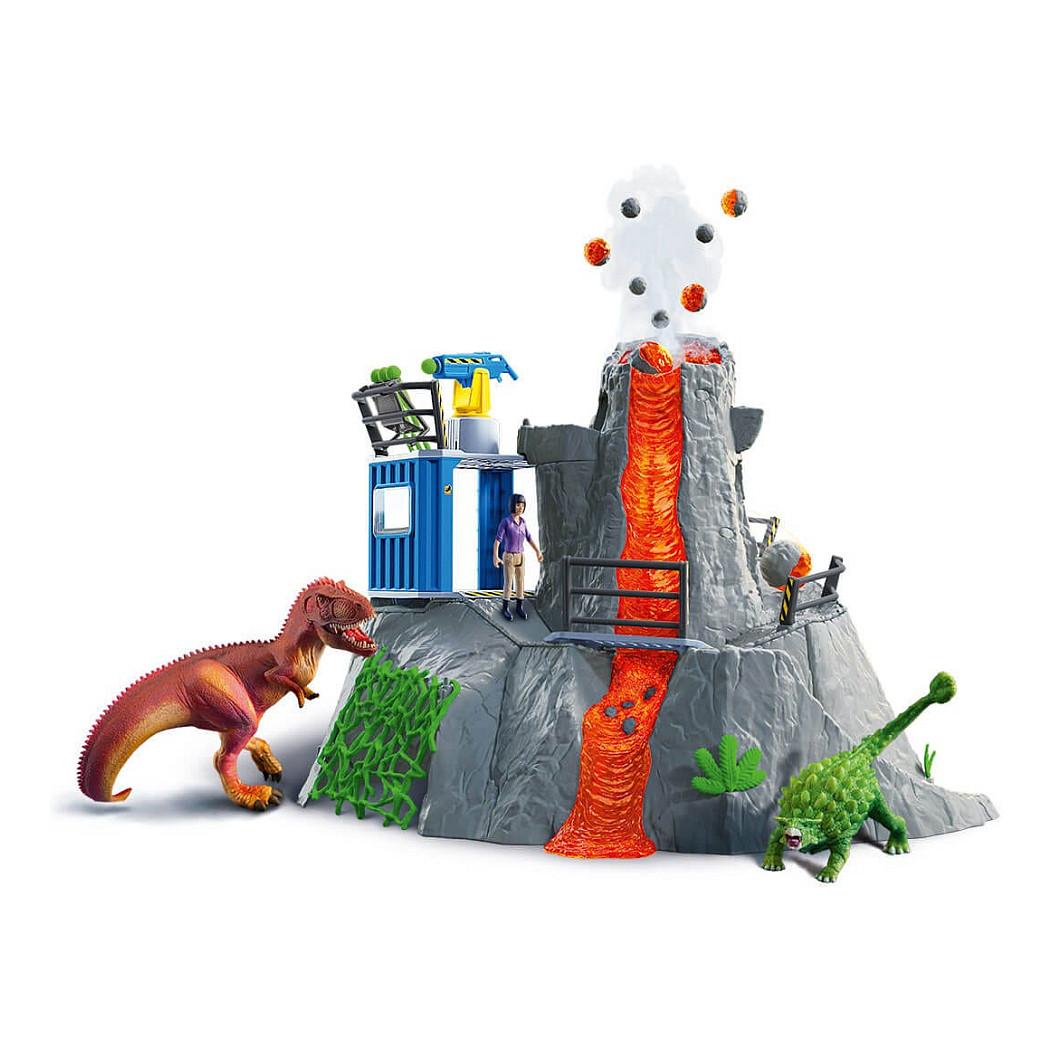 Legesæt Schleich Dinosaurs 42564 Stor vulkanekspedition