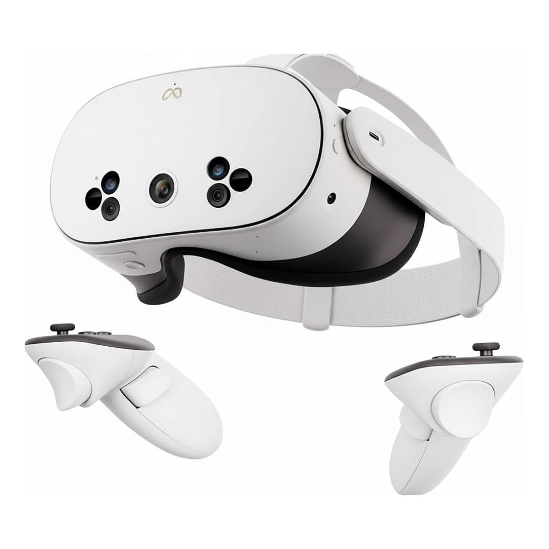 Meta Quest 3S VR-briller - 1832x1920, Bluetooth, WiFi, USB-C - 256GB