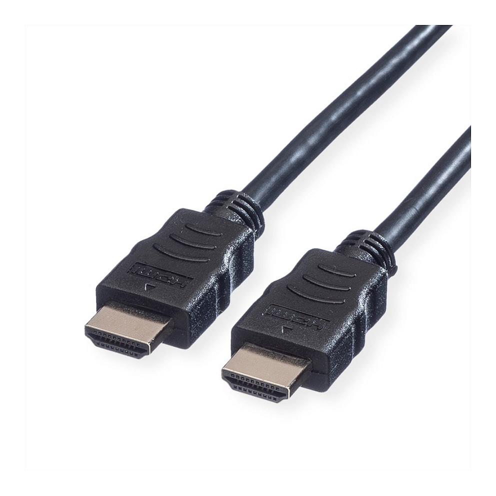 HDMI-kabel VALUE High Speed med Ethernet 11.99.5545 - sort