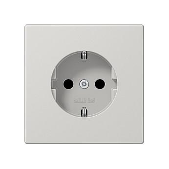 SCHUKO-stikkontakt JUNG LS1520LG - lysegrå