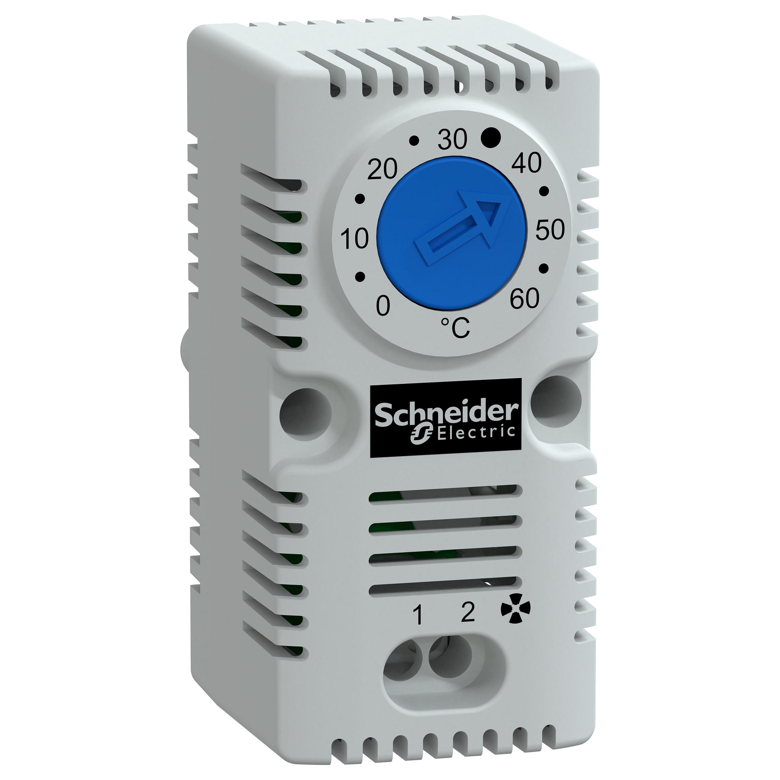 Schneider Electric Termostat 0-60°C til blæser