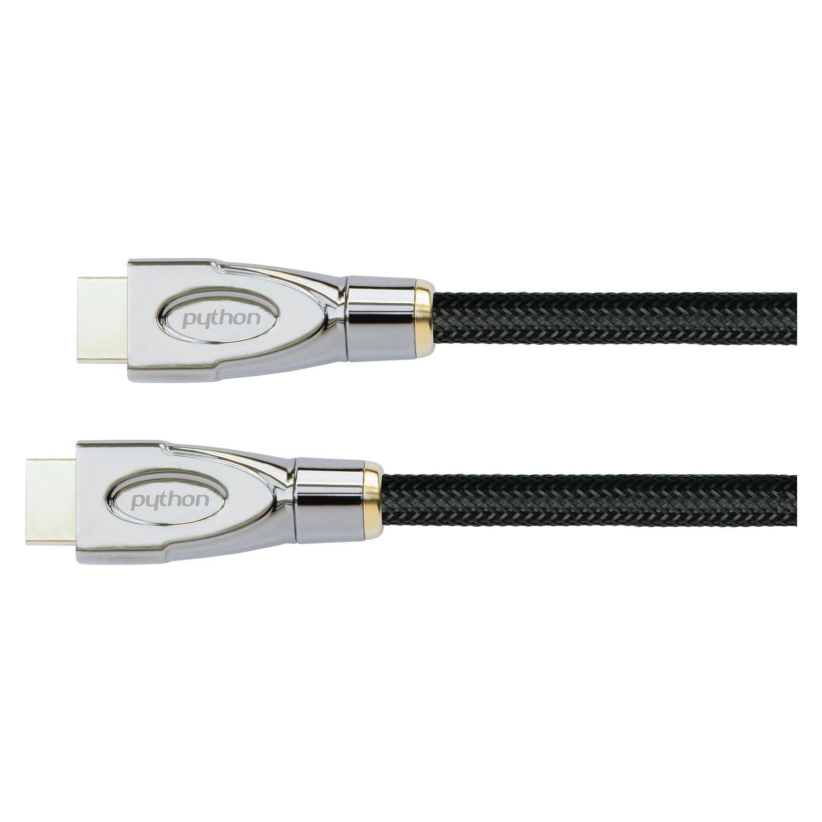 HDMI-kabel Python 2.0 4K2K - sort, 3 m