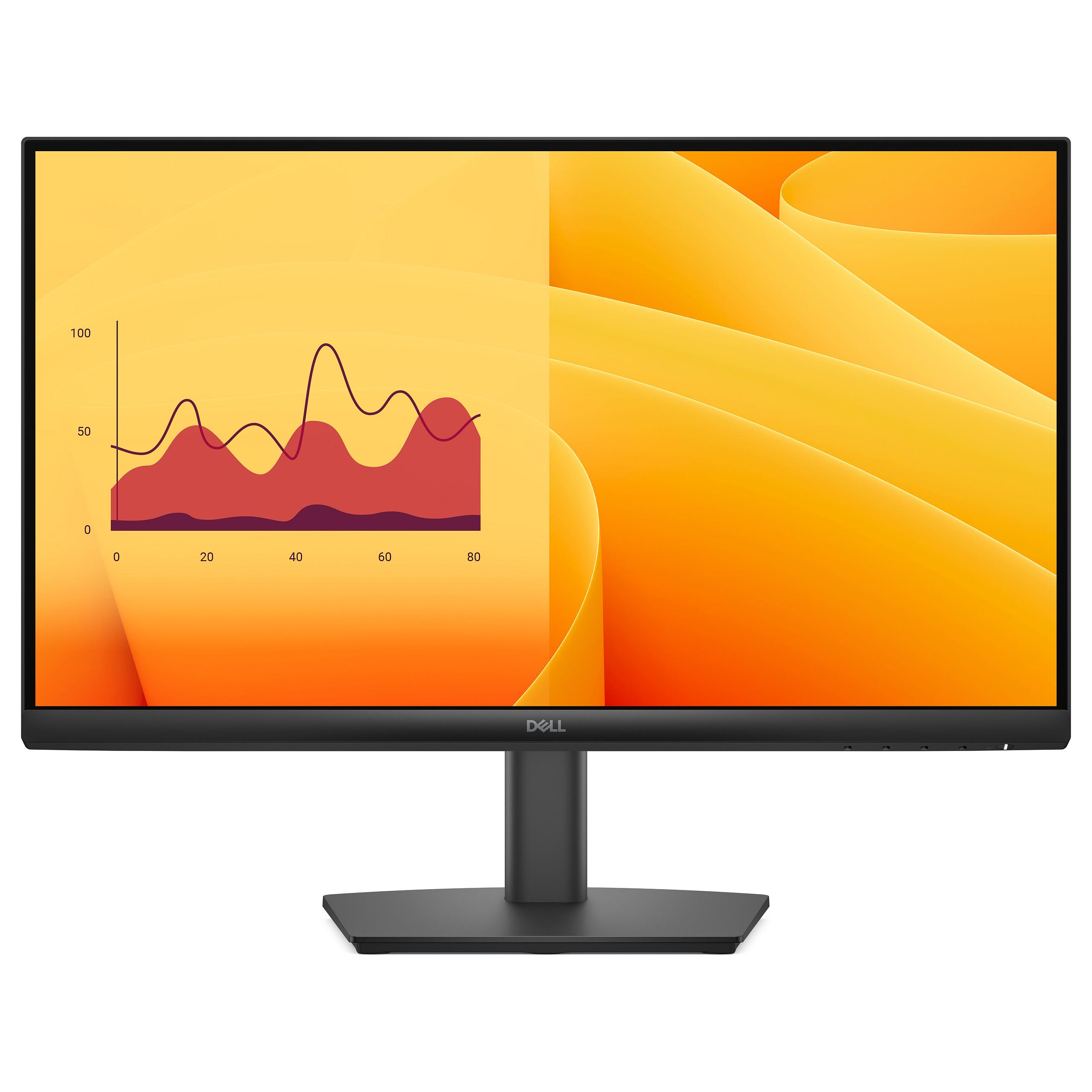 Dell Pro E2225HM - LED-skærm - 22 (21.5 til at se) - 1920 x 1080 Full HD (1080p) @ 100 Hz - VA - 250 cd/m² - 3000:1 - 5 ms - HDMI, VGA, DisplayPort - med 3 years Basic Hardware Service with Advanced Exchange