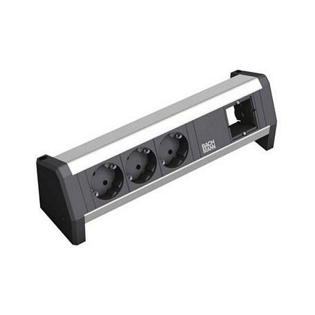 Bordstikdåse Bachmann DESK - 3 x Schuko, GST18